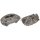 Brake caliper front axle right fixed caliper Ø 42 mm FTE for e.g. AUDI Q5