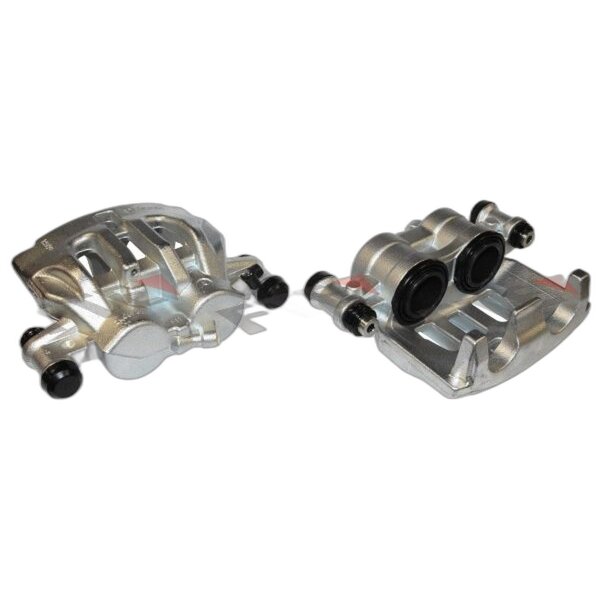 Brake caliper front axle left Ø 48 mm cast iron grey FTE for e.g. MB VITO