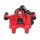 Brake caliper rear axle left Ø 38 mm cast iron red FTE for e.g. VW GOLF