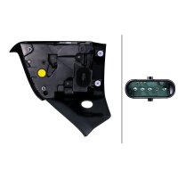 Rear Light left 12 V LED HELLA Lighting Expertise suitable for e.g. TESLA MODEL