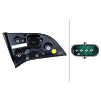 Rückleuchte rechts 12 V LED HELLA passend für u.a. TESLA MODEL