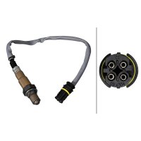 Lambdasonde beheizt 4-polig 340 mm Kabel HELLA für u.a. BMW 1er