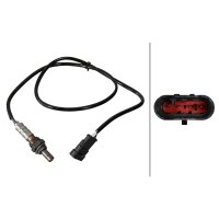 Lambdasonde beheizt 4-polig 940 mm Kabel HELLA für u.a. FIAT Coupe