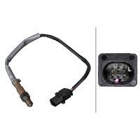 Lambdasonde beheizt 6-polig 445 mm Kabel HELLA für u.a. AUDI A1