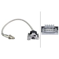 NOx sensor M20X1.5 5-pin 390mm cable HELLA for e.g....