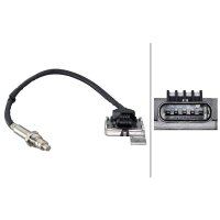 NOx sensor urea injection M20X1.5 5-pin 390 mm cable HELLA