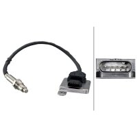 NOx sensor M20X1.5 5-pin 390mm cable HELLA for e.g....