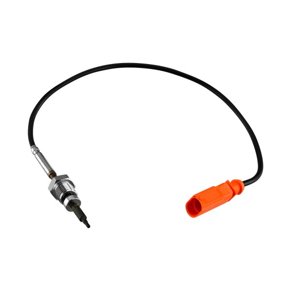 Sensor Exhaust Gas Temperature screwed 2-pin 410 mm cable HELLA for VW PASSAT