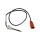 Sensor Exhaust Gas Temperature screwed 2-pin 530 mm cable HELLA for AUDI A8
