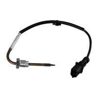 Sensor Abgastemperatur geschraubt 2-polig 270mm Kabel HELLA für u.a. OPEL