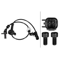 Wheel speed 2-pin Hall sensor 571mm cable HELLA for CHEVROLET Silverado