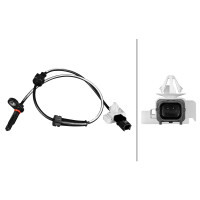 Wheel Speed Sensor 2-pole Hall sensor 569 mm cable HELLA for HONDA