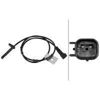 Wheel Speed Sensor 2-pole Hall sensor 885 mm cable HELLA for CHEVROLET and others