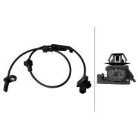 Wheel Speed Sensor 2-pole Hall sensor 605 mm cable HELLA for HONDA CIVIC