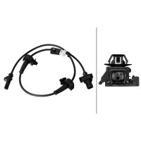 Wheel Speed Sensor 2-pole Hall sensor 740 mm cable HELLA for HONDA CIVIC