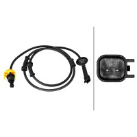 Wheel speed 2-pole Hall sensor 1.235mm cable HELLA for CHRYSLER Voyager IV