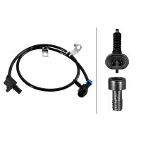 Wheel speed 2-pole pulse sensor 770mm cable HELLA for CHEVROLET Tahoe and others