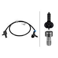 Wheel speed 2-pole pulse sensor 770mm cable HELLA for CHEVROLET Tahoe and others