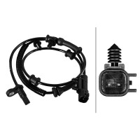 Wheel Speed Sensor 2-pin Hall sensor 1.020 mm cable HELLA for JEEP GRAND and others