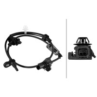 Wheel Speed Sensor 2-pole Hall sensor 735 mm cable HELLA for HONDA CR-V
