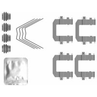 Accessory Kit, Disc Brake Pads 13 pcs. HELLA for e.g....