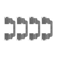 Accessory Kit, Disc Brake Pads 4 pcs. HELLA for e.g. BMW...