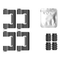 Accessory Kit, Disc Brake Pads 9 pcs. HELLA suitable for...
