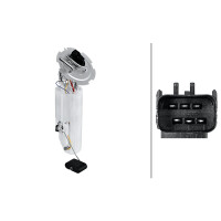 Kraftstoff-Fördereinheit elektrisch 6-polig HELLA für u.a. DAEWOO LANOS