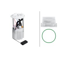 Kraftstoff-Fördereinheit elektrisch 4-polig HELLA für u.a. FIAT PUNTO