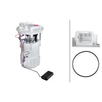 Kraftstoff-Fördereinheit elektrisch 4-polig HELLA für u.a. RENAULT Kangoo