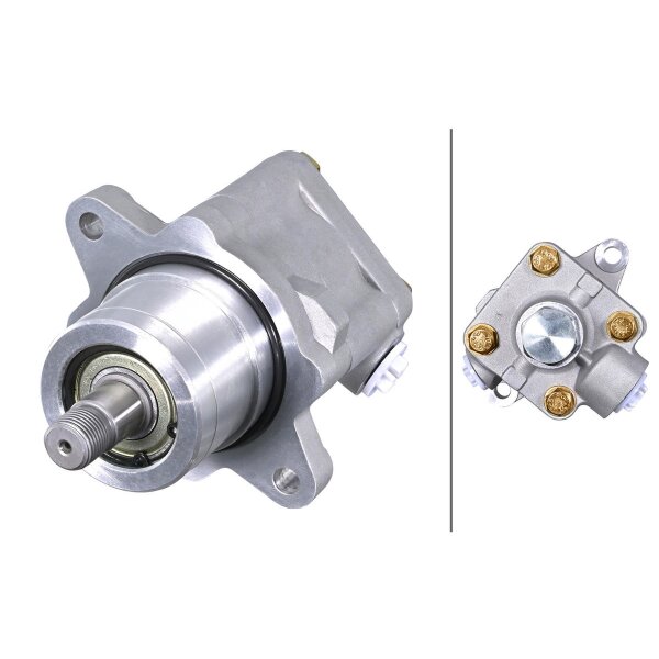 Hydraulic pump Steering hydraulic Direction of rotation clockwise HELLA