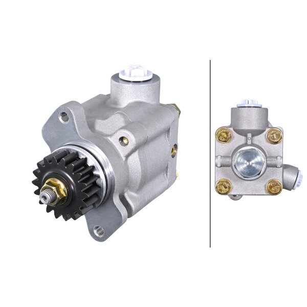 Hydraulic Steering Pump hydraulic HELLA suitable for e.g. DAF CF