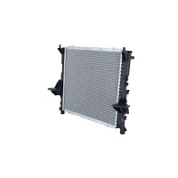 Radiator engine cooling 430 - 398 mm alu NRF for RENAULT TWINGO