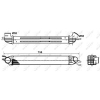 Ladeluftkühler NRF für MINI