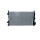 Radiator engine cooling 649 - 415 mm alu NRF for e.g. SAAB 9-3