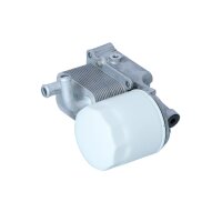 Housing oil filter with oil cooler filter NRF for e.g....