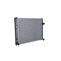 Radiator engine cooling 636 - 525 mm alu NRF for e.g. INFINITI FX