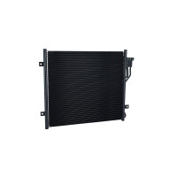 Air conditioning condenser with sealing ring NRF fits JEEP CHEROKEE