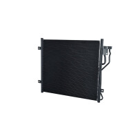 Air conditioning condenser with sealing ring NRF fits JEEP CHEROKEE