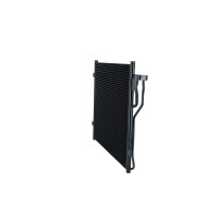 Air conditioning condenser with sealing ring NRF fits JEEP CHEROKEE