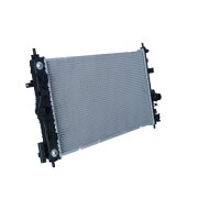 Kühler Motor Kühlrippen gelötet 680 - 378 mm Alu NRF für u.a. OPEL INSIGNIA