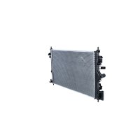 Radiator Engine cooling fins brazed 680 - 397 mm alu NRF for e.g. OPEL INSIGNIA
