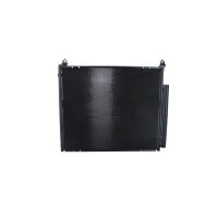 Air conditioning condenser with sealing ring NRF fits TOYOTA FJ