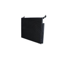 Air conditioning condenser with sealing ring NRF fits TOYOTA FJ