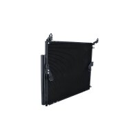 Air conditioning condenser with sealing ring NRF fits TOYOTA FJ