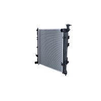 Radiator engine cooling 485 - 470 mm alu NRF for e.g. KIA...