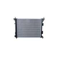 Radiator engine cooling 465 - 397 mm alu NRF for e.g. HYUNDAI i30