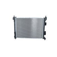Radiator engine cooling 480 - 383 mm alu NRF for e.g. HYUNDAI i20