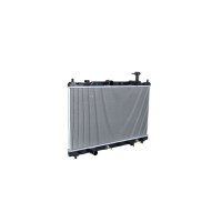 Kühler Motorkühlung Kühlrippen gelötet 375 - 338 mm Aluminium NRF für SUZUKI SX4