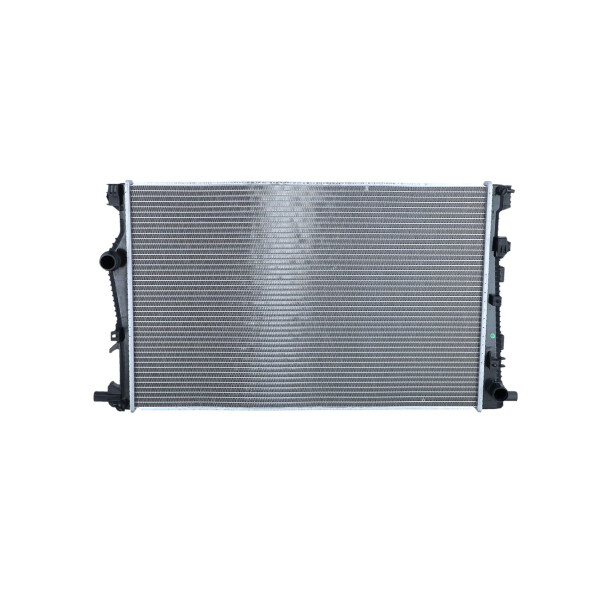 Radiator Engine cooling fins brazed 671 - 444 mm alu NRF for e.g. JEEP CHEROKEE